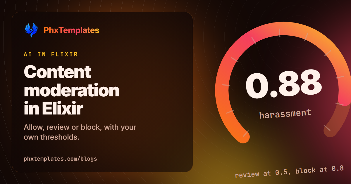 Content Moderation in Elixir: Screen User Content with the OpenAI Moderation API